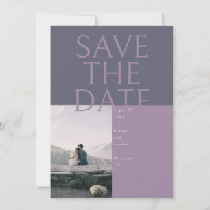 Grand texte Enregistrer la carte Date