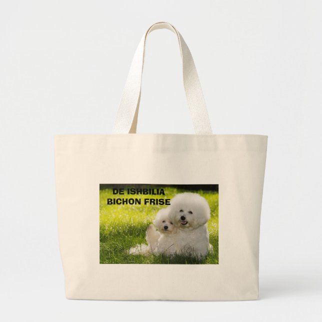 GRAND TOTE BAG 07, FRISE DE DE ISHBILIA BICHON (Devant)