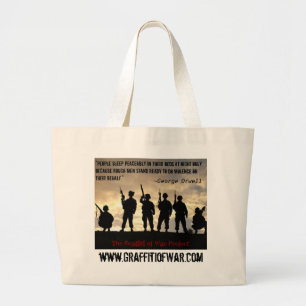 Grand Tote Bag 101st 320th F/A_BatteryB aéroporté