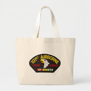 Grand Tote Bag 101st Vétéran aéroporté du Vietnam
