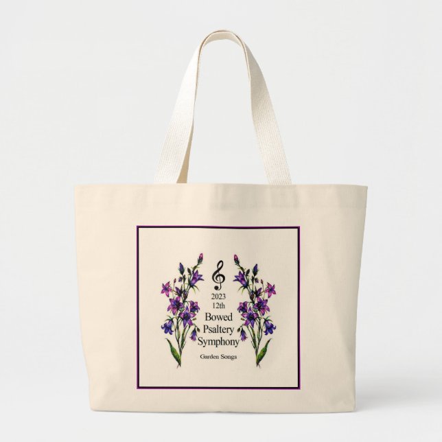 Grand Tote Bag 12e Symphonie Jumbo Cotton Fourre-tout (Devant)