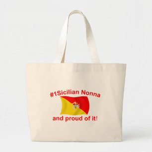 Grand Tote Bag #1 fier Nonna sicilien