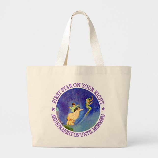 GRAND TOTE BAG 1ER ÉTOILE À DROITE, DIRECTEMENT JUSQU'AU MATIN (Devant)
