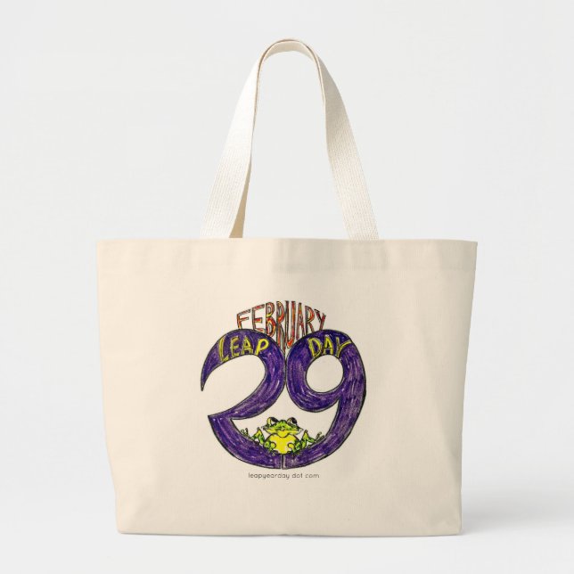 GRAND TOTE BAG 29 FÉVRIER JOUR DES BONS (Devant)