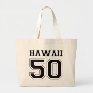 Grand Tote Bag 50 Hawaï - noir