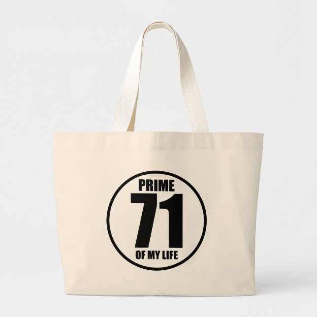 Grand Tote Bag 71 - perfection de ma vie (Devant)