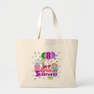 Grand Tote Bag 8ème Sleepover d'anniversaire
