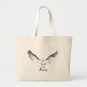 Grand Tote Bag À la recherche d'une armée
