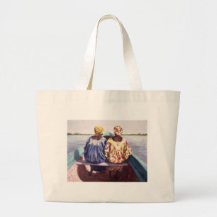 Grand Tote Bag À l'île 1998