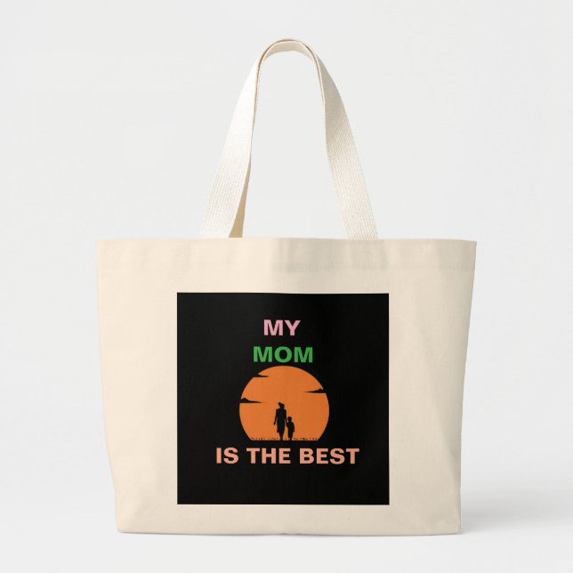 GRAND TOTE BAG À MA MÈRE EXTRAORDINAIRE (Devant)