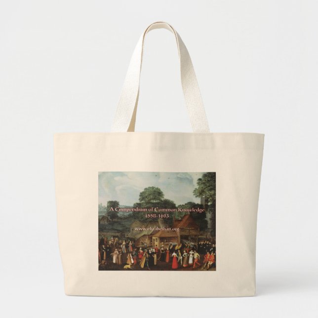 Grand Tote Bag Abrégé Fourre-tout (Devant)