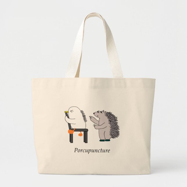 Grand Tote Bag acuponcture (Devant)