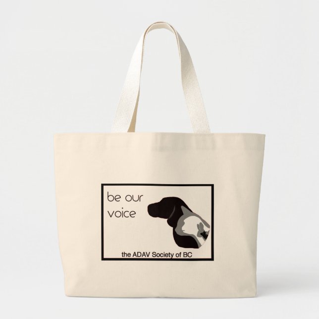 Grand Tote Bag ADAV - Conception de Beth (Devant)