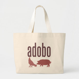 Grand Tote Bag Adobo : Poulet et porc