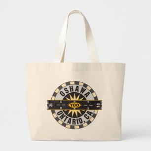 Grand Tote Bag Aéroport YOO d'Oshawa Ontario
