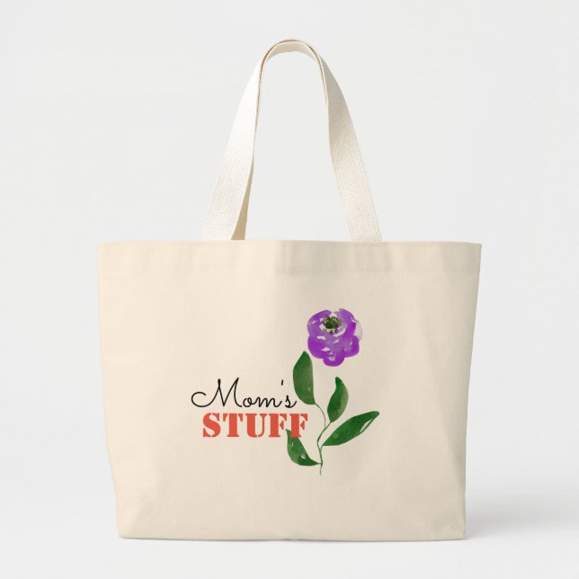 Grand Tote Bag Affaires de Maman (Devant)