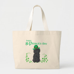 Grand Tote Bag Affenpinscher Saint-Patrick