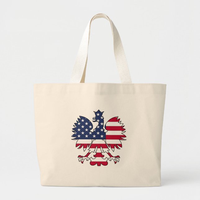 Grand Tote Bag Aigle polonaise (Devant)