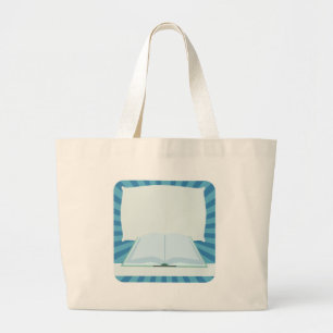 Grand Tote Bag Ajouter Un Titre Promouvoir Votre Livre Ici