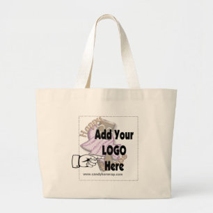 Grand Tote Bag Ajouter votre LOGO d'entreprise en tant que cadeau