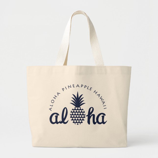 Grand Tote Bag aloha(heart)016 (Devant)