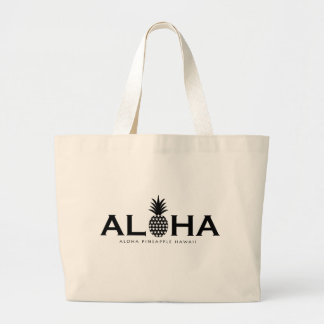 GRAND TOTE BAG ALOHA PINEAPPLE HAWAII