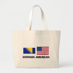 Grand Tote Bag Américain bosnien