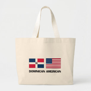 Grand Tote Bag Américain dominicain