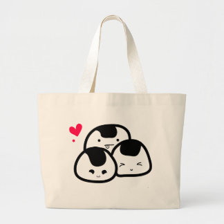 Grand Tote Bag amis d'onigiri