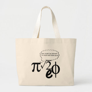 Grand Tote Bag Amis irrationnels