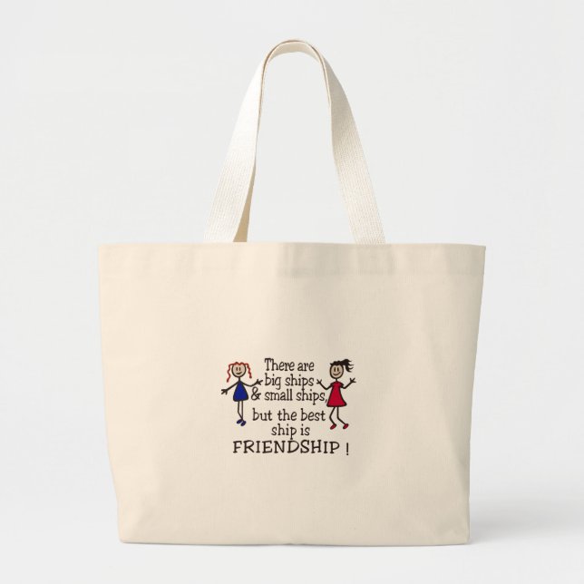 Grand Tote Bag Amitié (Devant)
