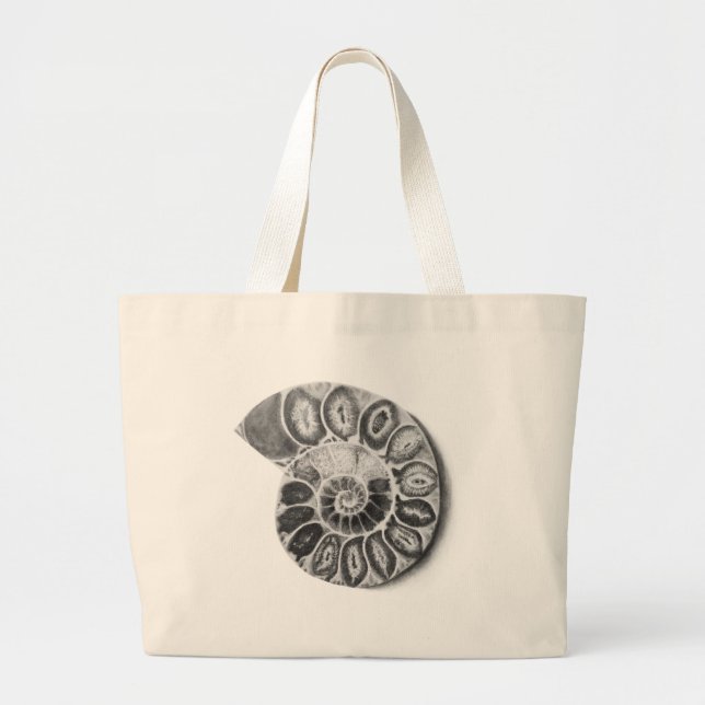 Grand Tote Bag Ammonite (Devant)
