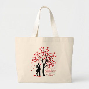 Grand Tote Bag Amour Arbre