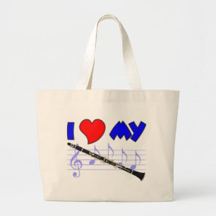 Grand Tote Bag Amour de clarinette