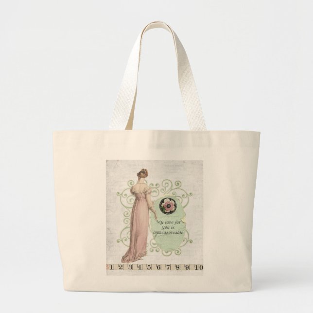 Grand Tote Bag Amour incalculable (Devant)
