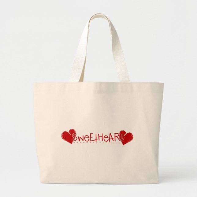 Grand Tote Bag Amoureux (Devant)
