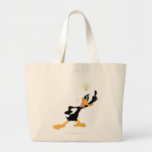 Grand Tote Bag Ampoule au-dessus de la tête de DAFFY DUCK™