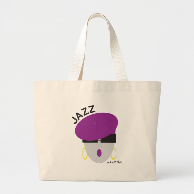 Grand Tote Bag AnabelNY "jazz" Fourre-tout (Devant)