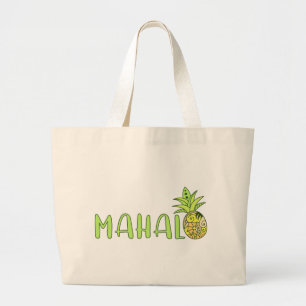 Grand Tote Bag Ananas Mahalo