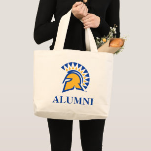 Grand Tote Bag Anciennes élèves de Spartans d'état de San Jose