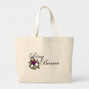 Grand Tote Bag Ancre de porteur d'alliances