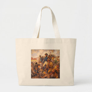 Grand Tote Bag Andrew Jackson pendant la bataille de la
