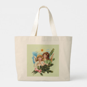 Grand Tote Bag Anges aux paumes