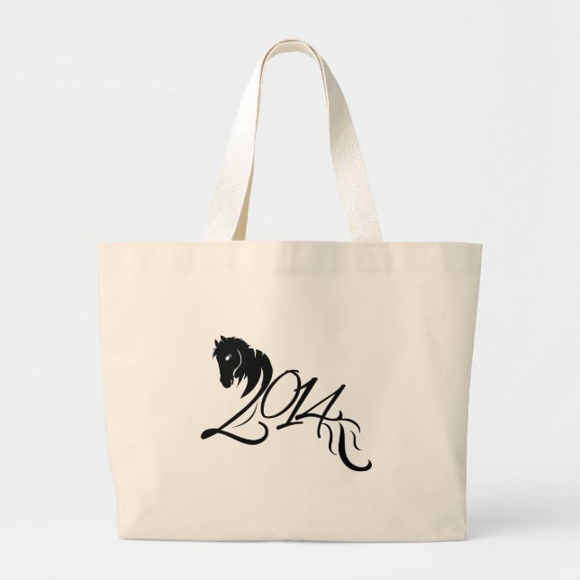 Grand Tote Bag Année du cheval 2014 (Devant)