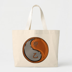Grand Tote Bag Année du Lapin de Bois