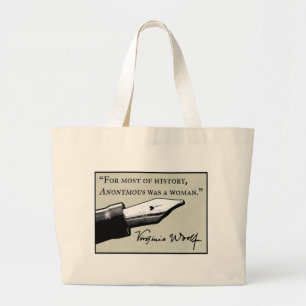 Grand Tote Bag Anonyme était une femme