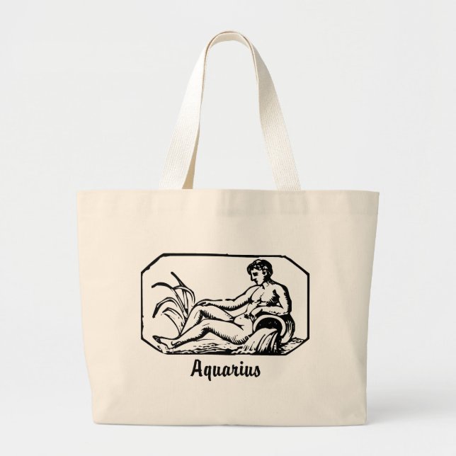 Grand Tote Bag Aquarius (Devant)