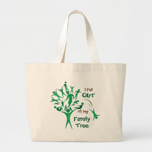 Grand Tote Bag Arbre familial amusant