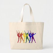 Arc-en-ciel des danseurs