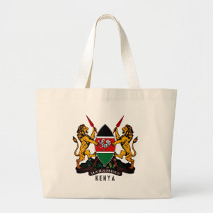 Grand Tote Bag Armoiries du Kenya